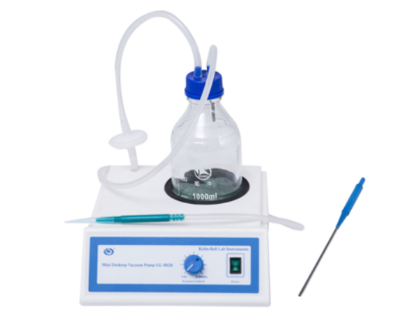 Miniature bench vacuum pump